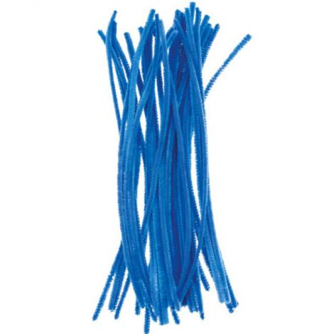 Druciki kreatywne Brewis 30cm Niebieskie, 40szt